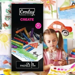 12 Oil Pastels