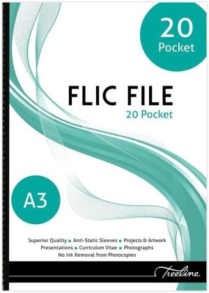 A3 20 pocket file – Teacher Gems