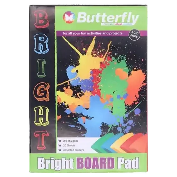 A4 Bright Board - 160gsm